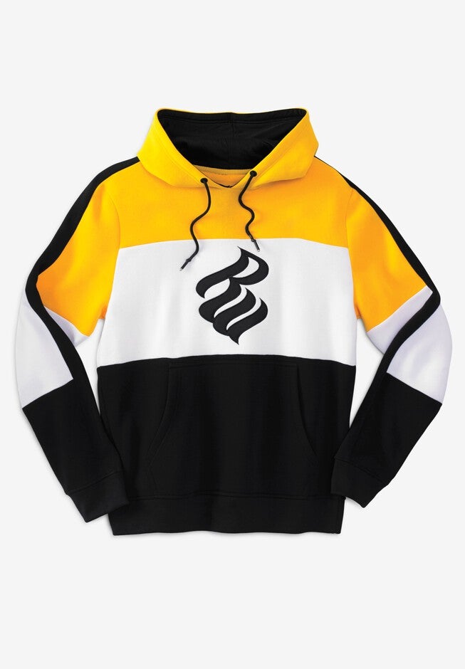 Rocawear® Tournament Pop Pullover Hoodie, BLACK, hi-res image number null