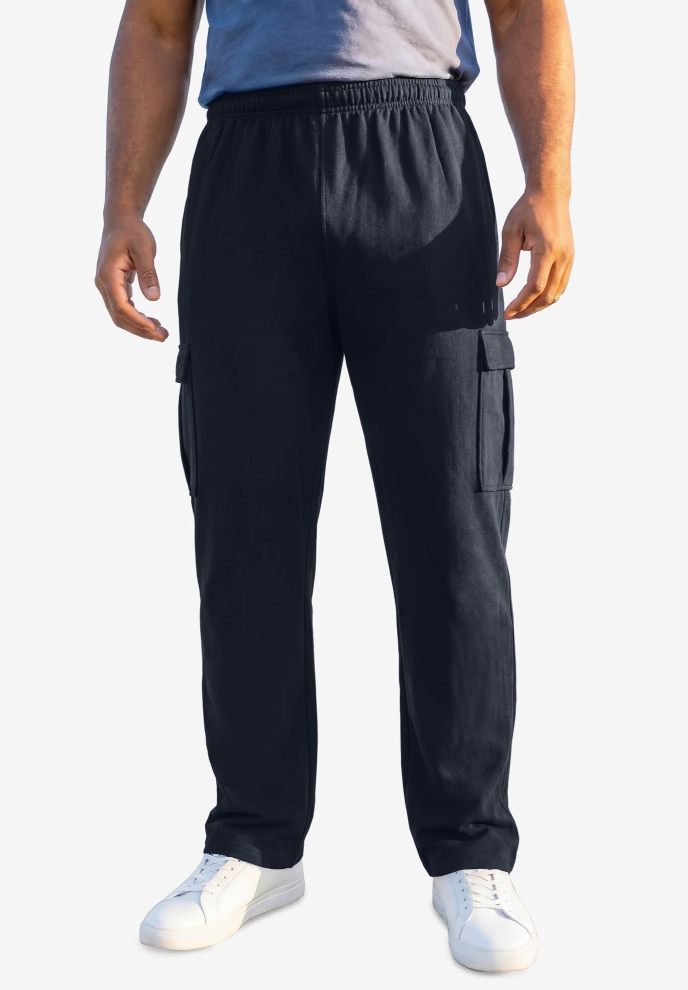 Ultra-Comfort Fleece Cargo Sweatpant