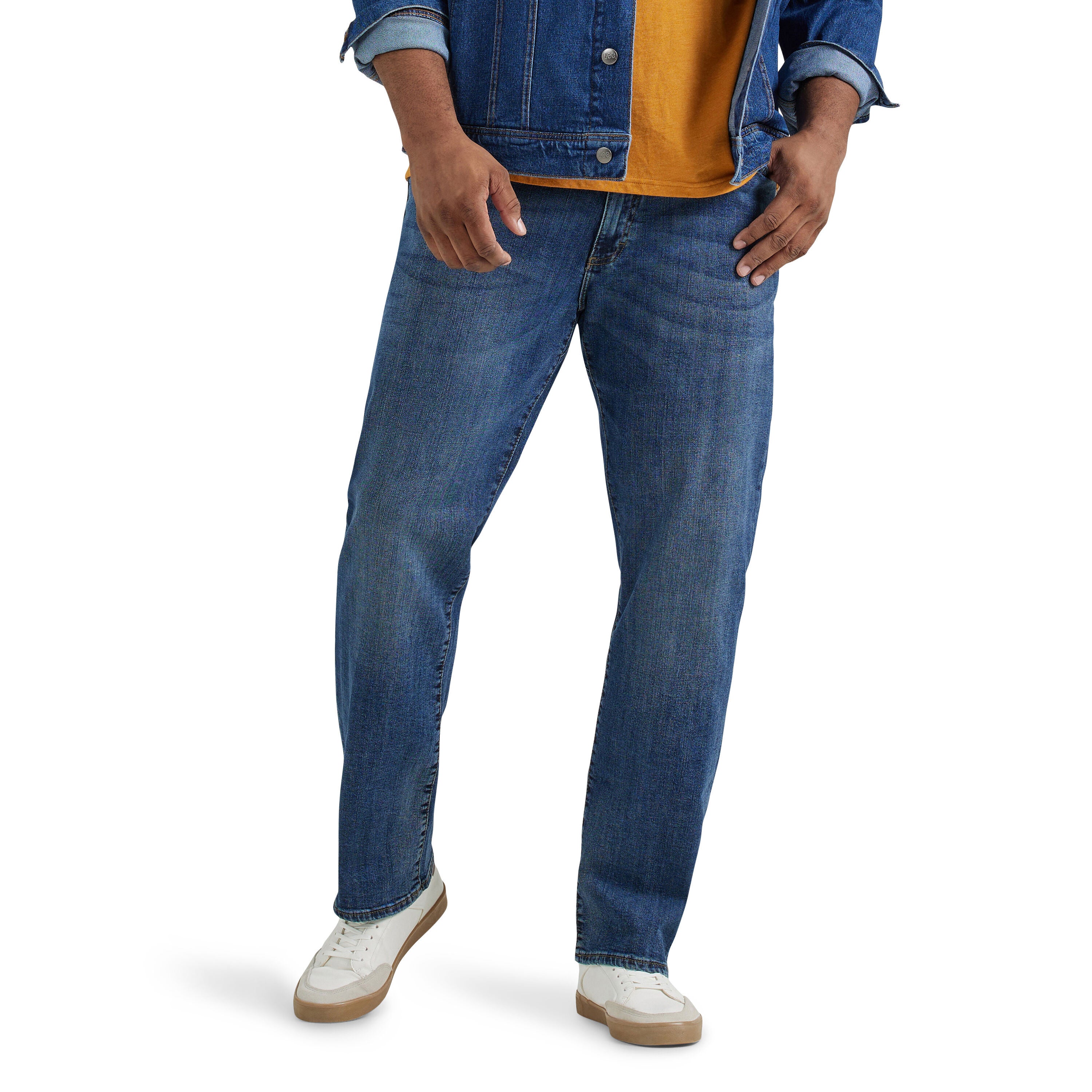 Extreme Motion Relaxed Straight Jean, MADDOX, hi-res image number 0
