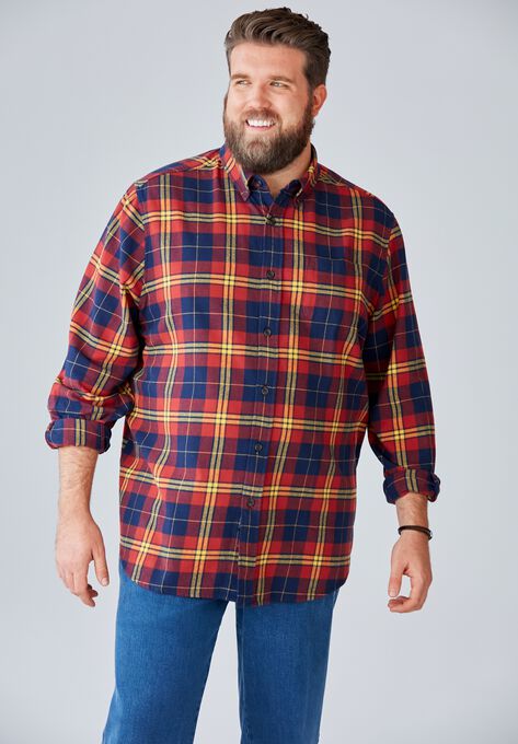Liberty Blues® Plaid Flannel Shirt, , alternate image number null