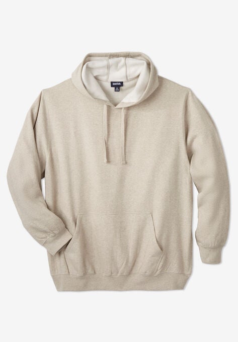 Fleece Pullover Hoodie, HEATHER BONE, hi-res image number null