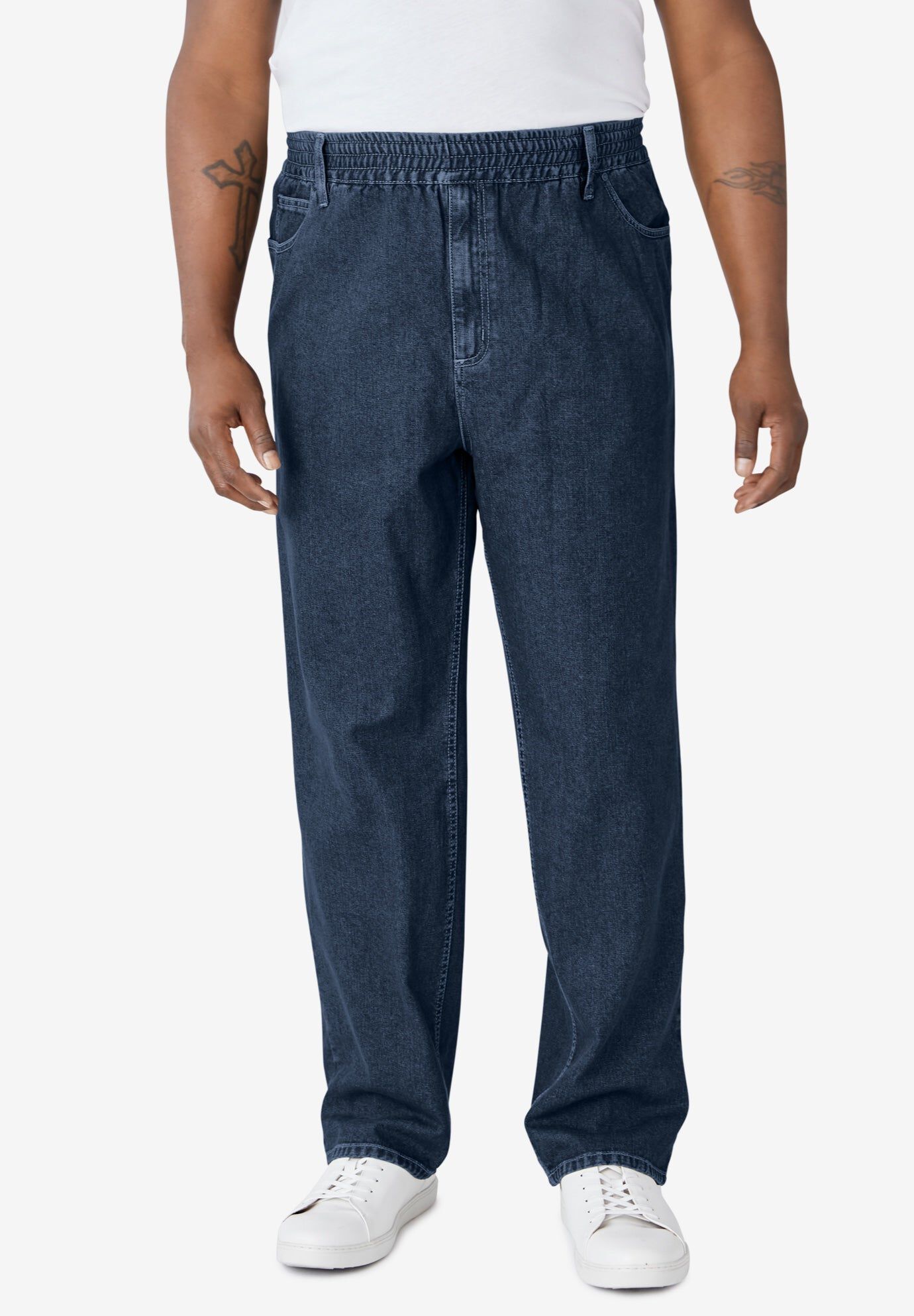 Loose Fit Comfort Waist Jeans