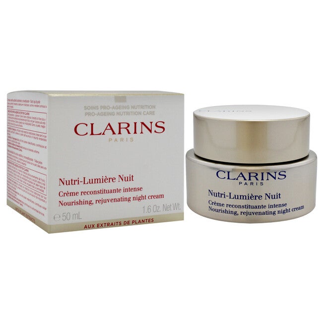 Nutri-Lumiere Night Cream by Clarins for Unisex - 1.6 oz Cream, See Description, alternate image number 2