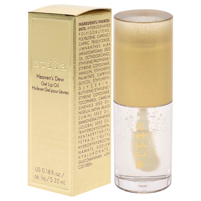Heavens Dew Gel Lip Oil - Rain Drop by Stila for Women - 0.18 oz Lip Oil, NA, alternate image number null