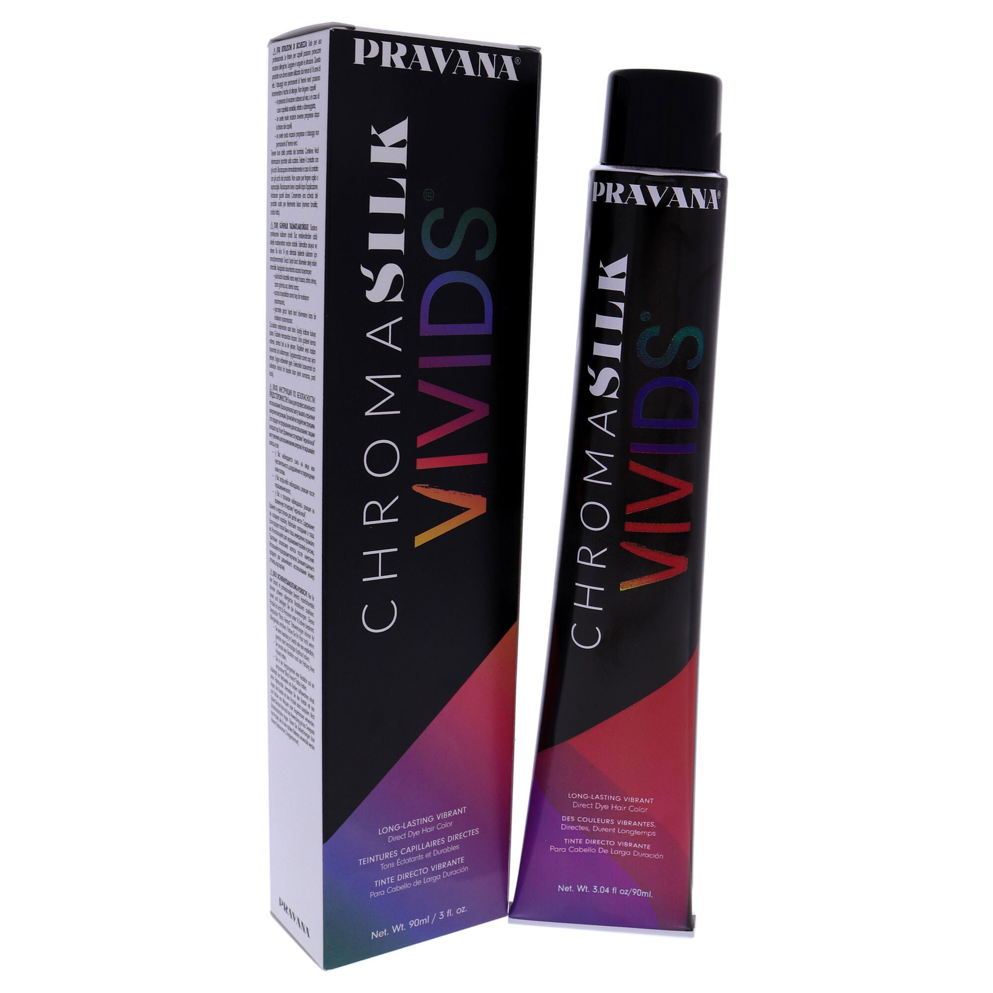 ChromaSilk Vivids Long-Lasting Vibrant Color - Garnet by Pravana for Unisex - 3 oz Hair Color, See Description, alternate image number 2