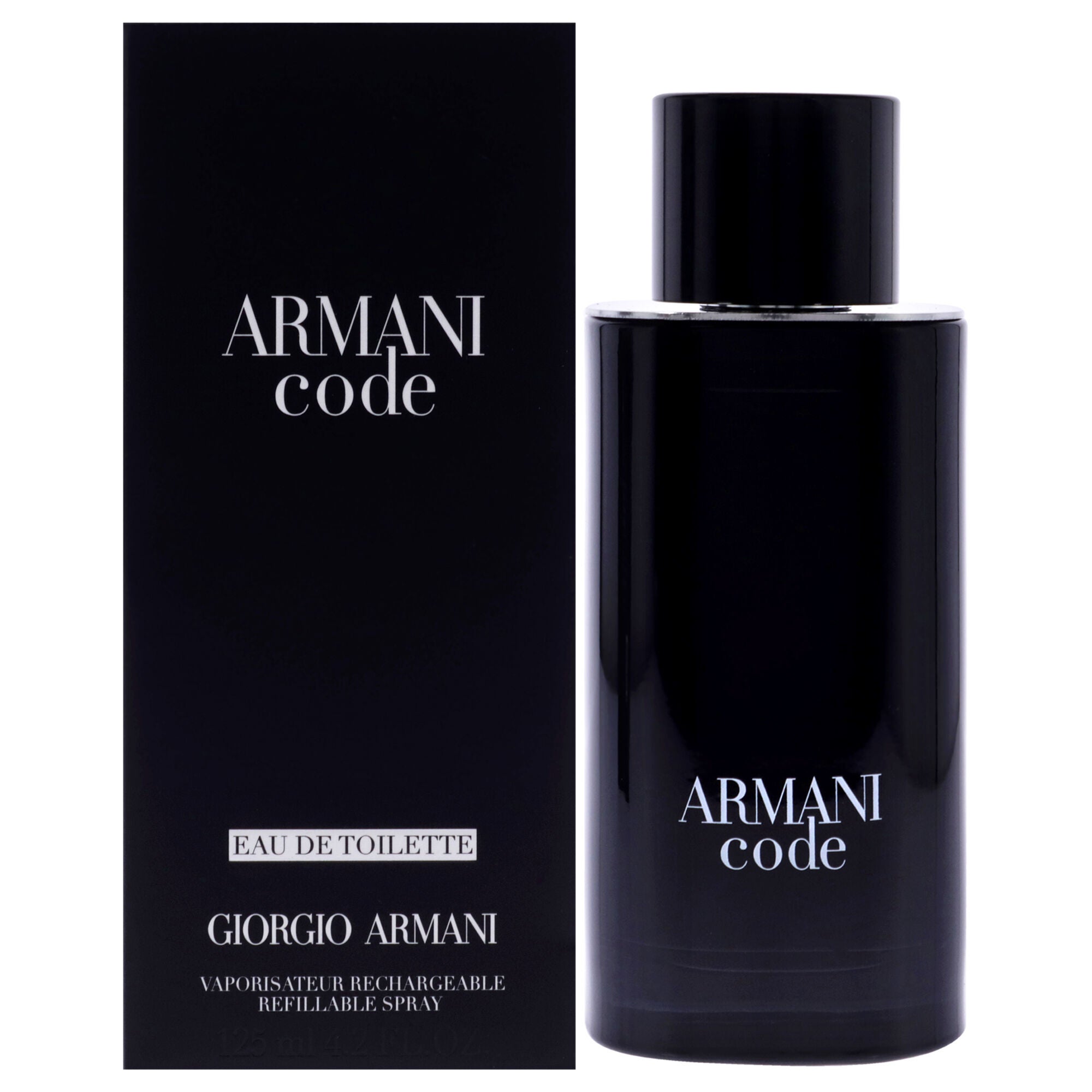 Armani Code by Giorgio Armani for Men - 4.2 oz EDT Spray (Refillable), See Description, hi-res image number 0