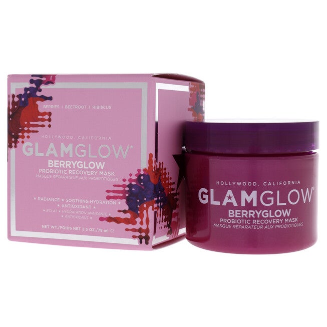 Berryglow Probiotic Recovery Mask by Glamglow for Unisex - 2.5 oz Mask, , alternate image number 7