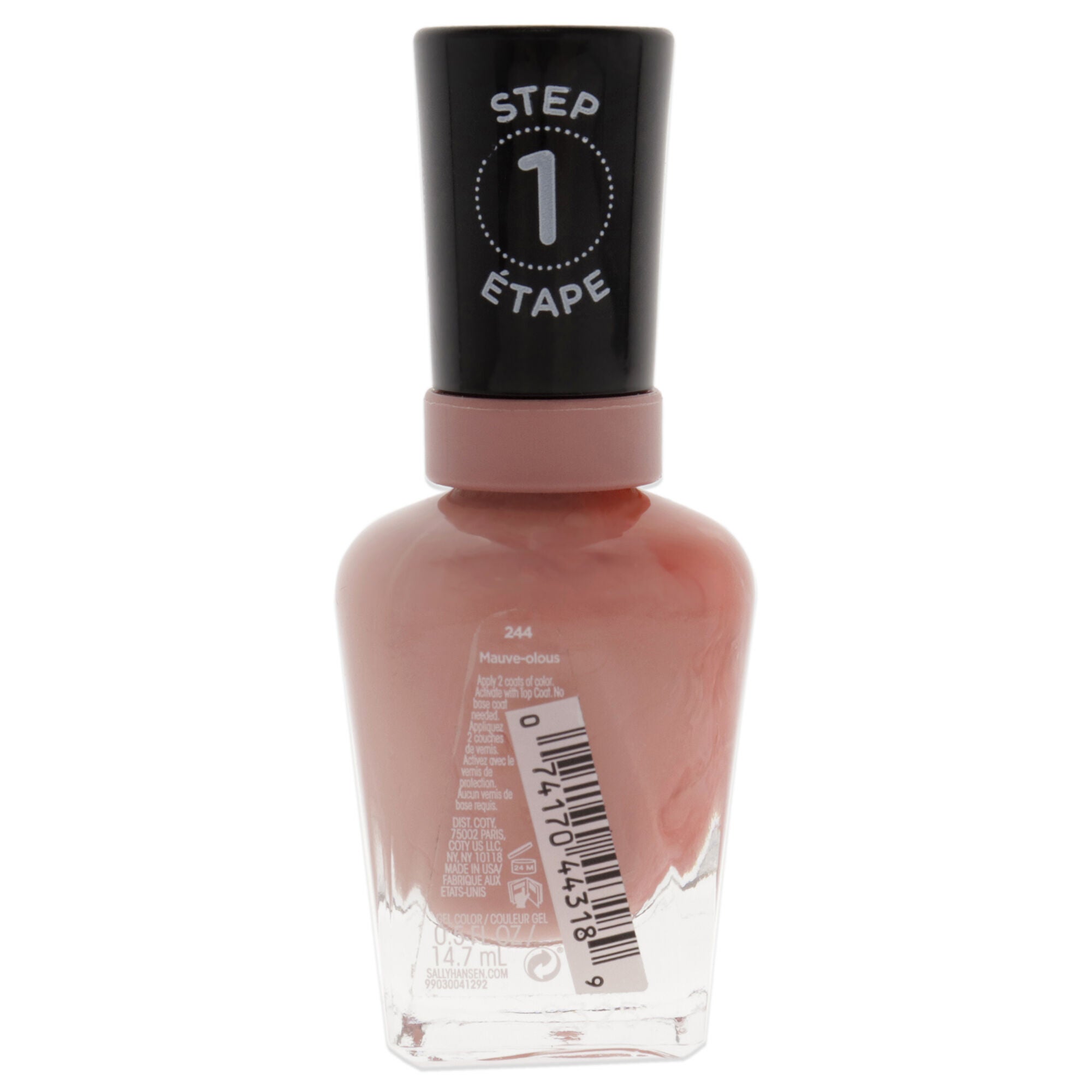 Miracle Gel - 244 Mauve Olous by Sally Hansen for Women - 0.5 oz Nail Polish, See Description, alternate image number 2