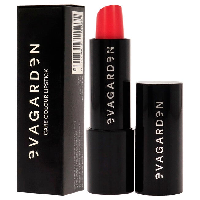 Care Color Lipstick - 593 Raspberry by Evagarden for Women - 0.10 oz Lipstick, NA, alternate image number null