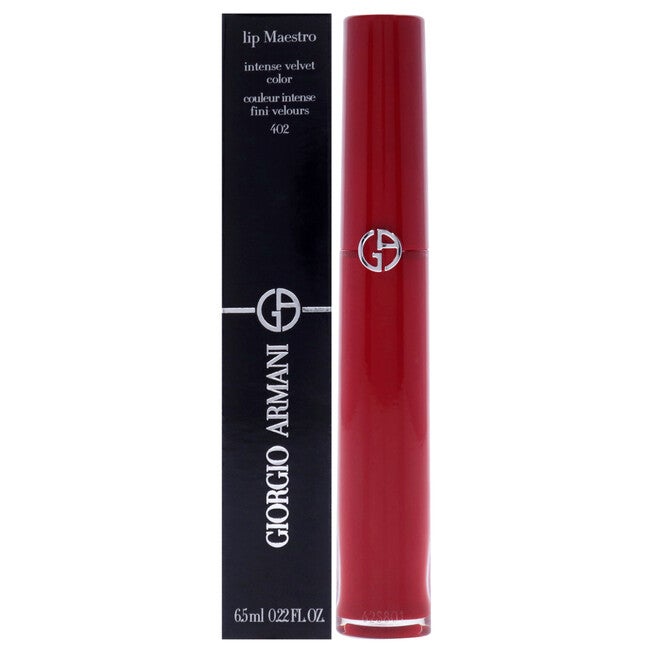 Lip Maestro Intense Velvet Color - 402 Chinese Lacquer by Giorgio Armani for Women - 0.22 oz Lipstick, NA, hi-res image number null