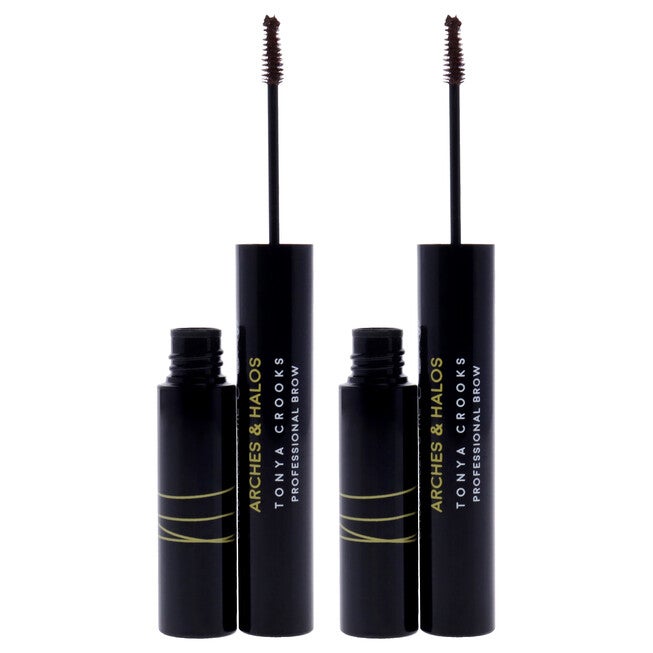 Microfiber Tinted Brow Mousse - Auburn by Arches and Halos for Women - 0.106 oz Mousse - Pack of 2, NA, alternate image number null