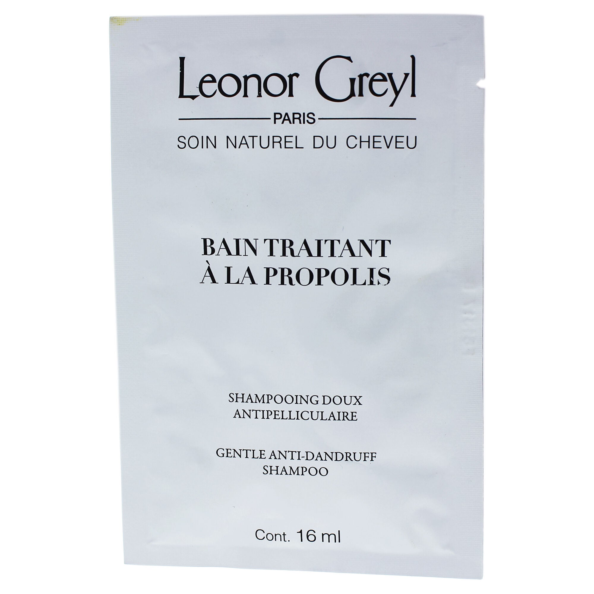 Bain Traitant a la Propolis Shampoo by Leonor Greyl for Unisex - 16 ml Shampoo, See Description, alternate image number 1
