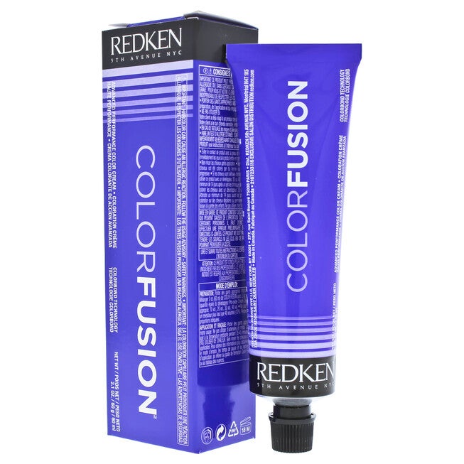 Color Fusion Color Cream Cool Fashion - 4Bv Brown-Violet by Redken for Unisex - 2.1 oz Hair Color, , alternate image number null