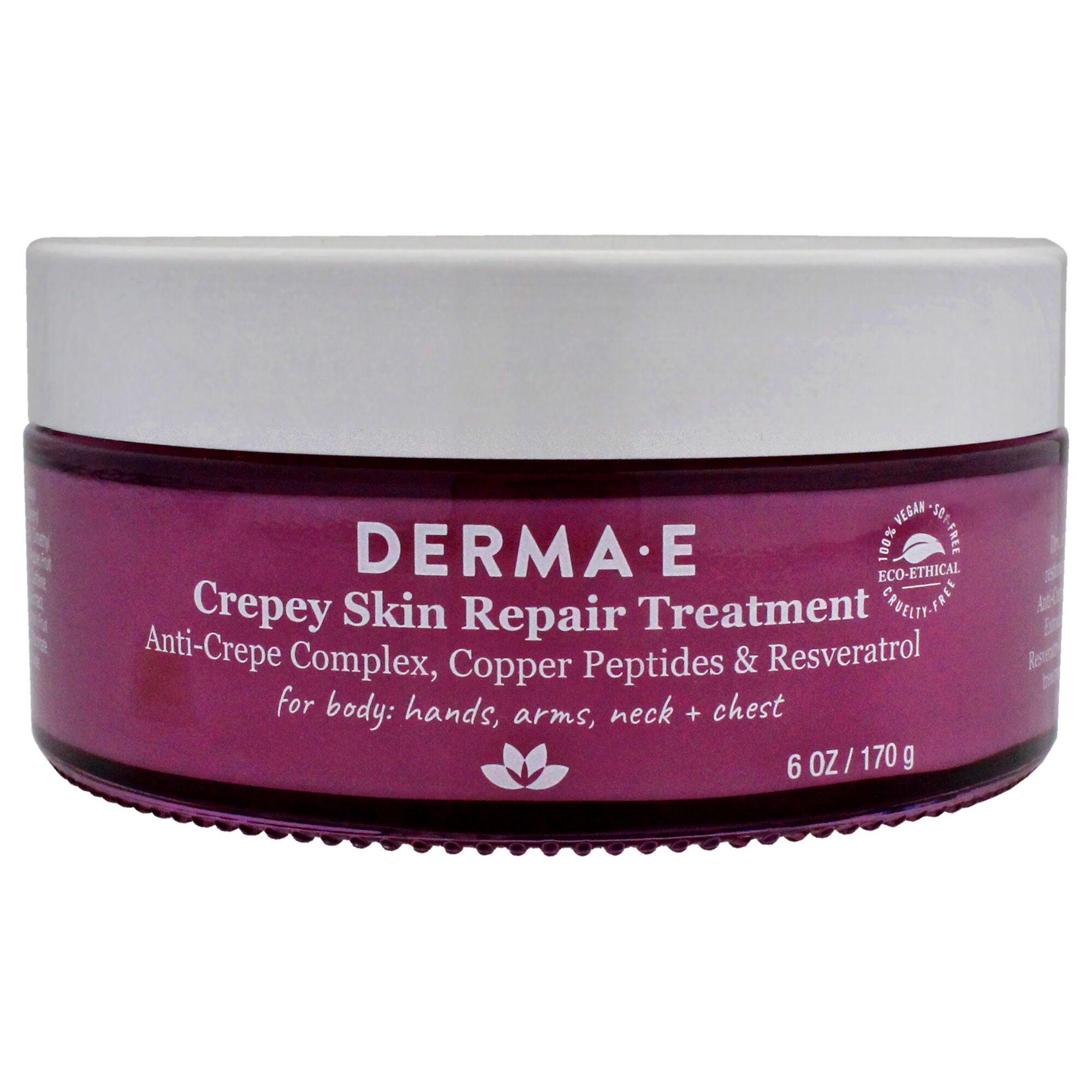 Crepey Skin Repair Treatment by Derma-E for Unisex - 6 oz Treatment, NA, hi-res image number 0