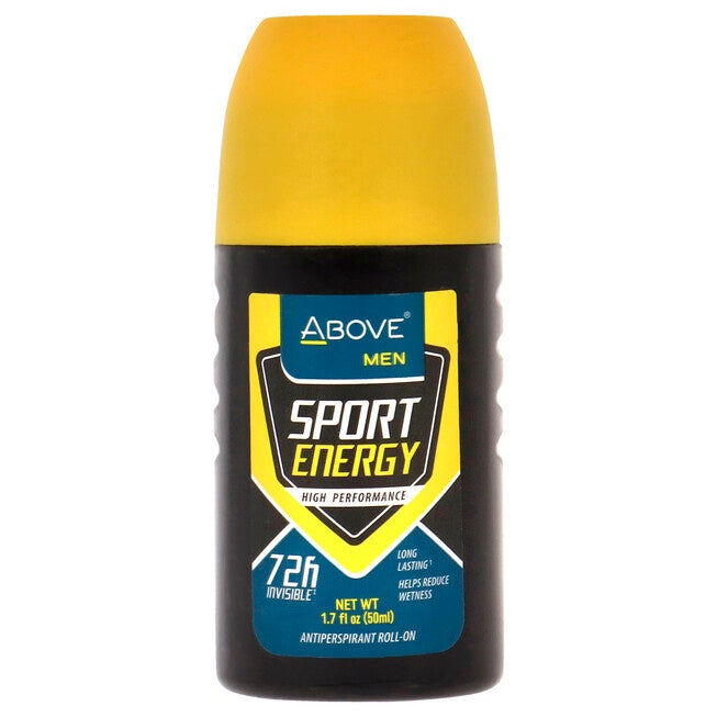 72 Hours Sport Energy Antiperspirant Deodorant by Above for Men - 1.7 oz Deodorant Roll-On, NA, hi-res image number null