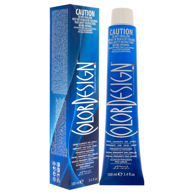 Permanent Hair Color - 4.0 4NN Extra Intensive Brown by ColorDesign for Unisex - 3.4 oz Hair Color, NA, alternate image number null