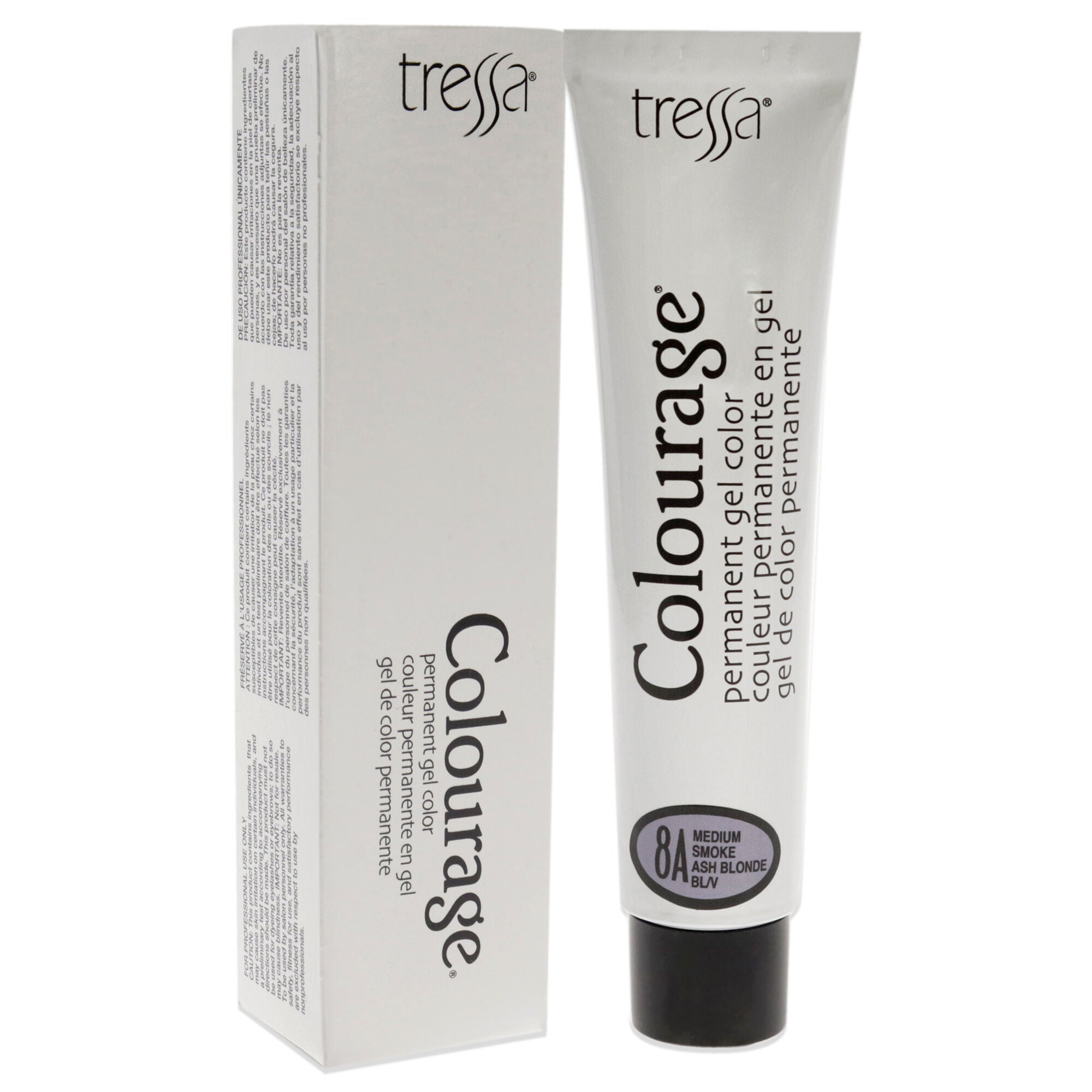 Colourage Permanent Gel Color - 8A Medium Smoke Ash Blonde by Tressa for Unisex - 2 oz Hair Color, See Description, alternate image number 2