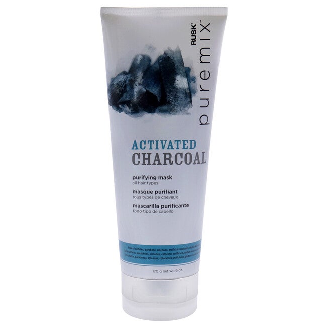 Puremix Activated Charcoal Purifying Mask by Rusk for Unisex - 6 oz Masque, NA, hi-res image number null