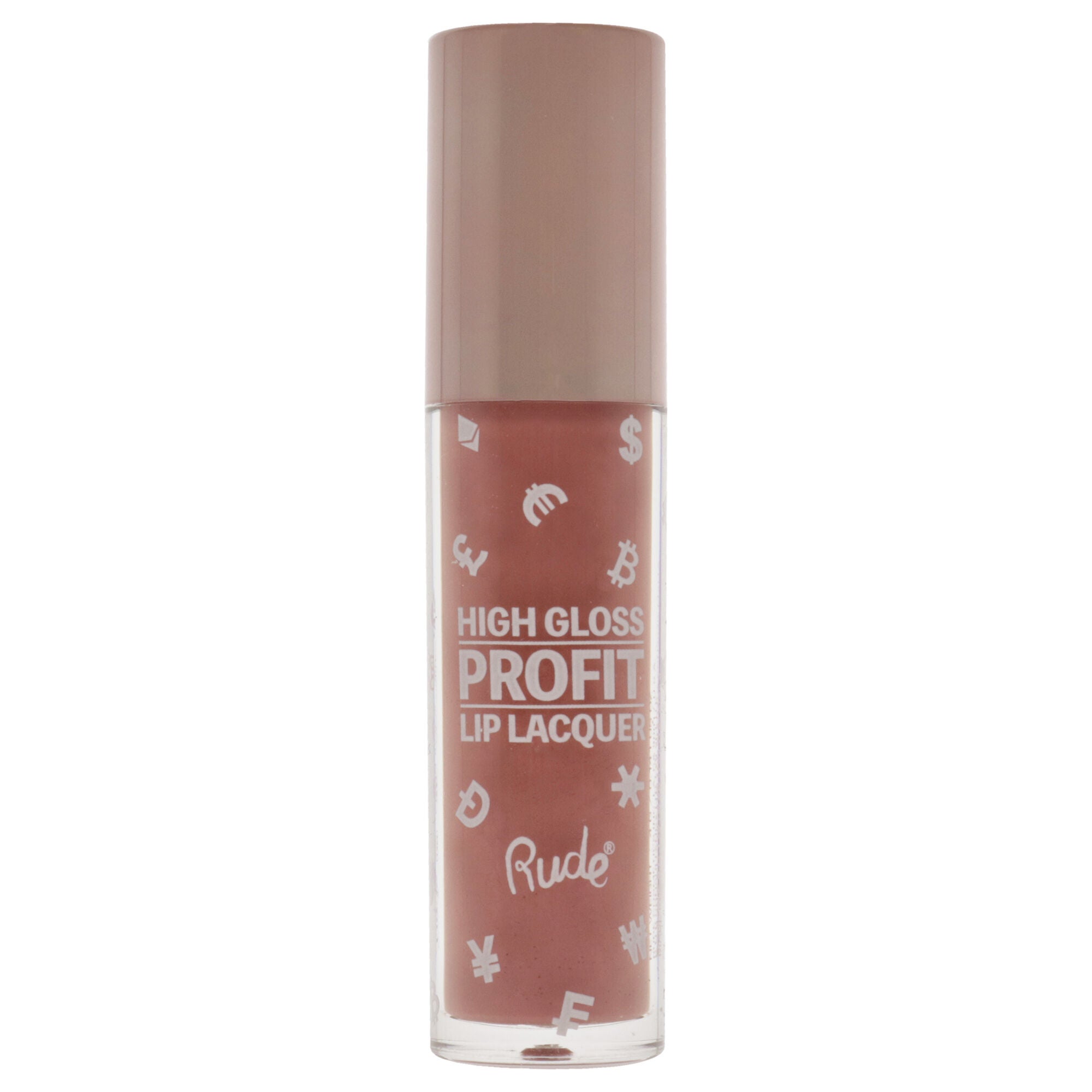 High Gloss Profit Lip Lacquer - Bitcoin by Rude Cosmetics for Women - 0.141 oz Lip Gloss, See Description, alternate image number 3