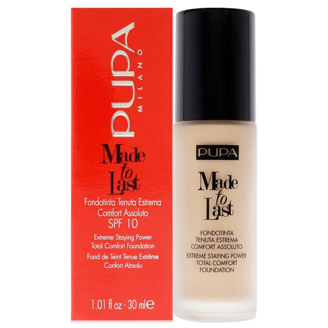 Made to Last Extreme Staying Power Foundation SPF 30 - 020 Light Beige by Pupa Milano for Women - 1.01 oz Foundation, NA, hi-res image number null