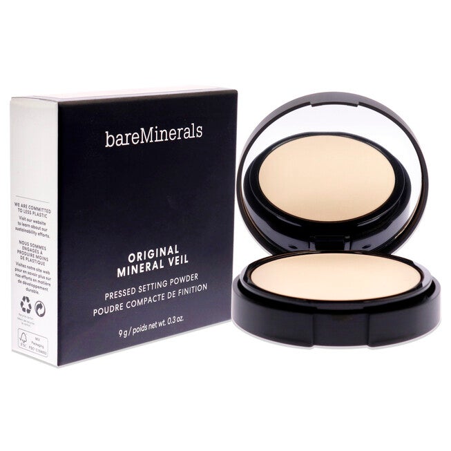 Original Mineral Veil Pressed Setting Powder - Sheer Light by bareMinerals for Women - 0.3 oz Powder, , alternate image number null