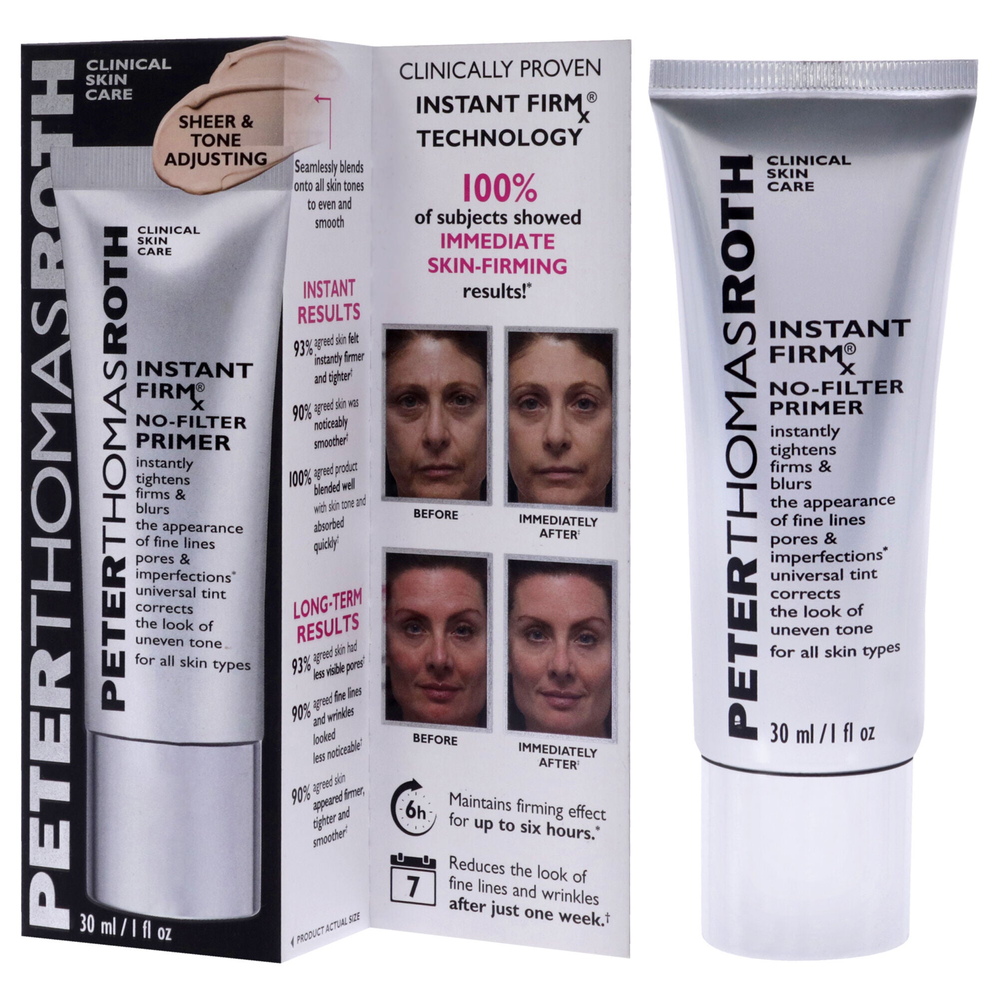 Instant Firmx No Filter Primer by Peter Thomas Roth for Women - 1 oz Primer, , alternate image number 8