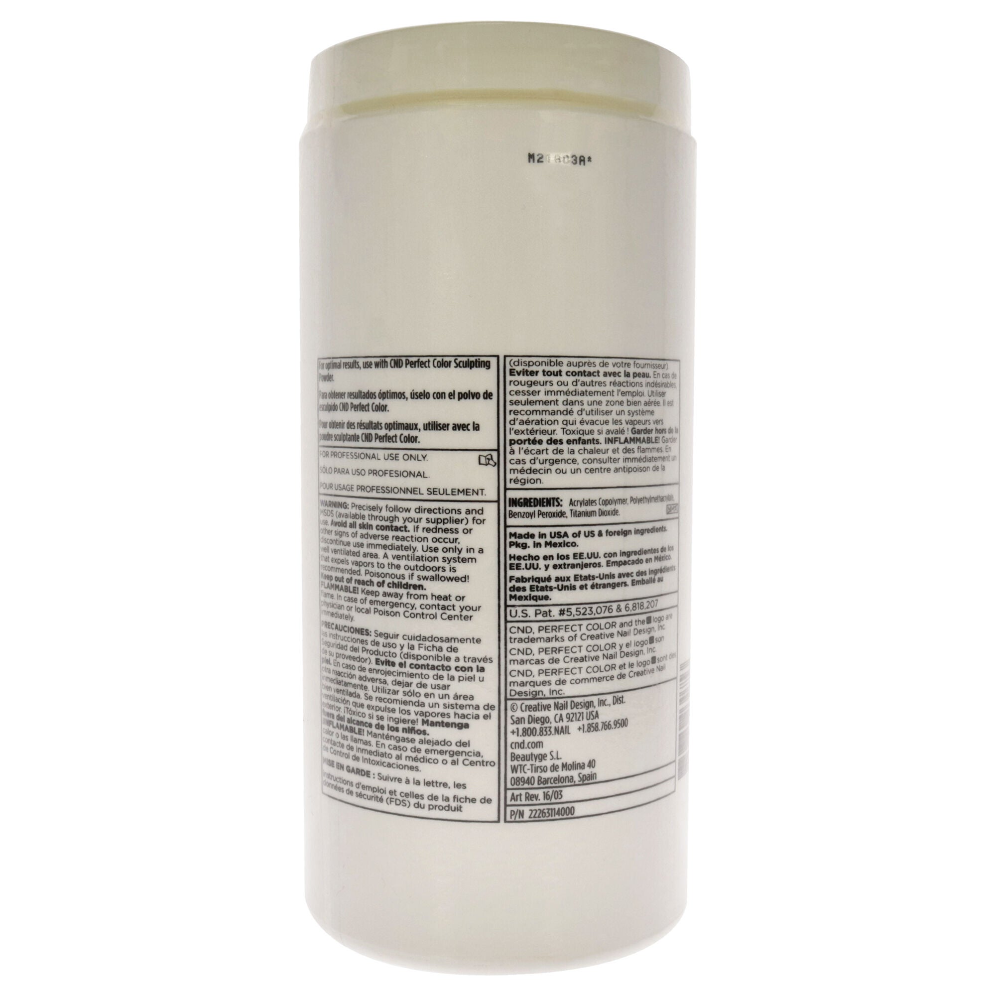 Perfect Color Sculpting Powder - Natural Sheer by CND for Women - 32 oz Powder, See Description, alternate image number 2