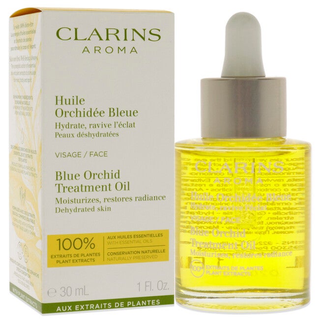 Blue Orchid Face Treatment Oil - Dehydrated Skin by Clarins for Unisex - 1 oz Treatment, , alternate image number null