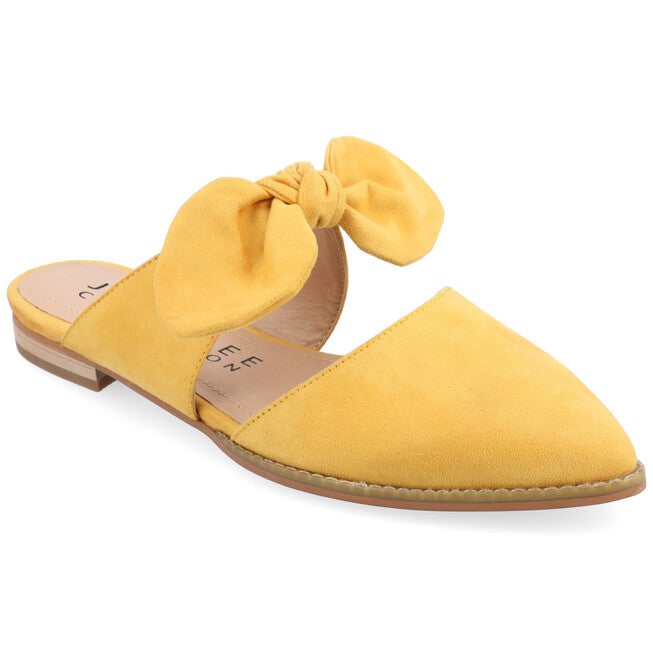 Women's Telulah Mules, Mustard, hi-res image number 0