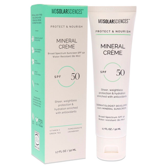 Mineral Creme SPF 50 by MDSolarSciences for Unisex - 1.7 oz Sunscreen, NA, alternate image number null