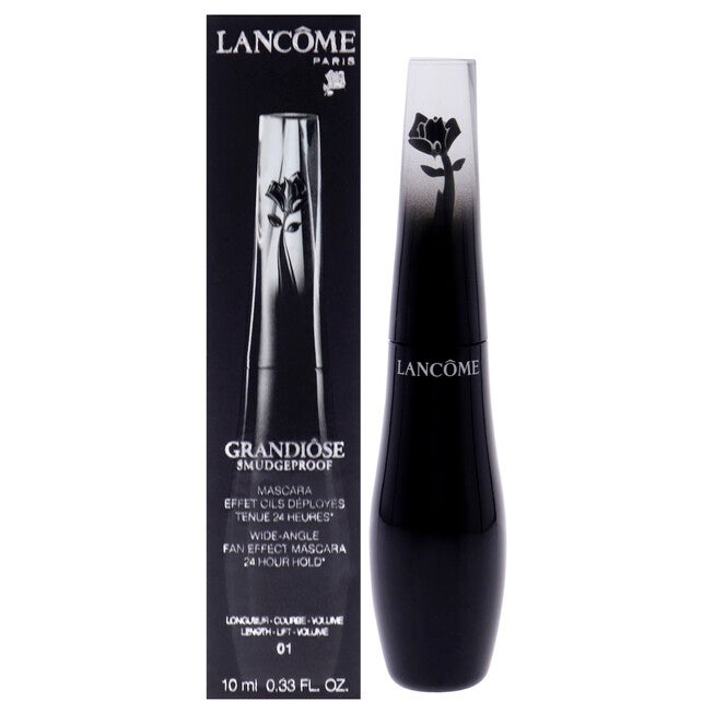 Grandiose Smudgeproof Mascara - 01 Noir by Lancome for Women - 0.33 oz Mascara, NA, hi-res image number null