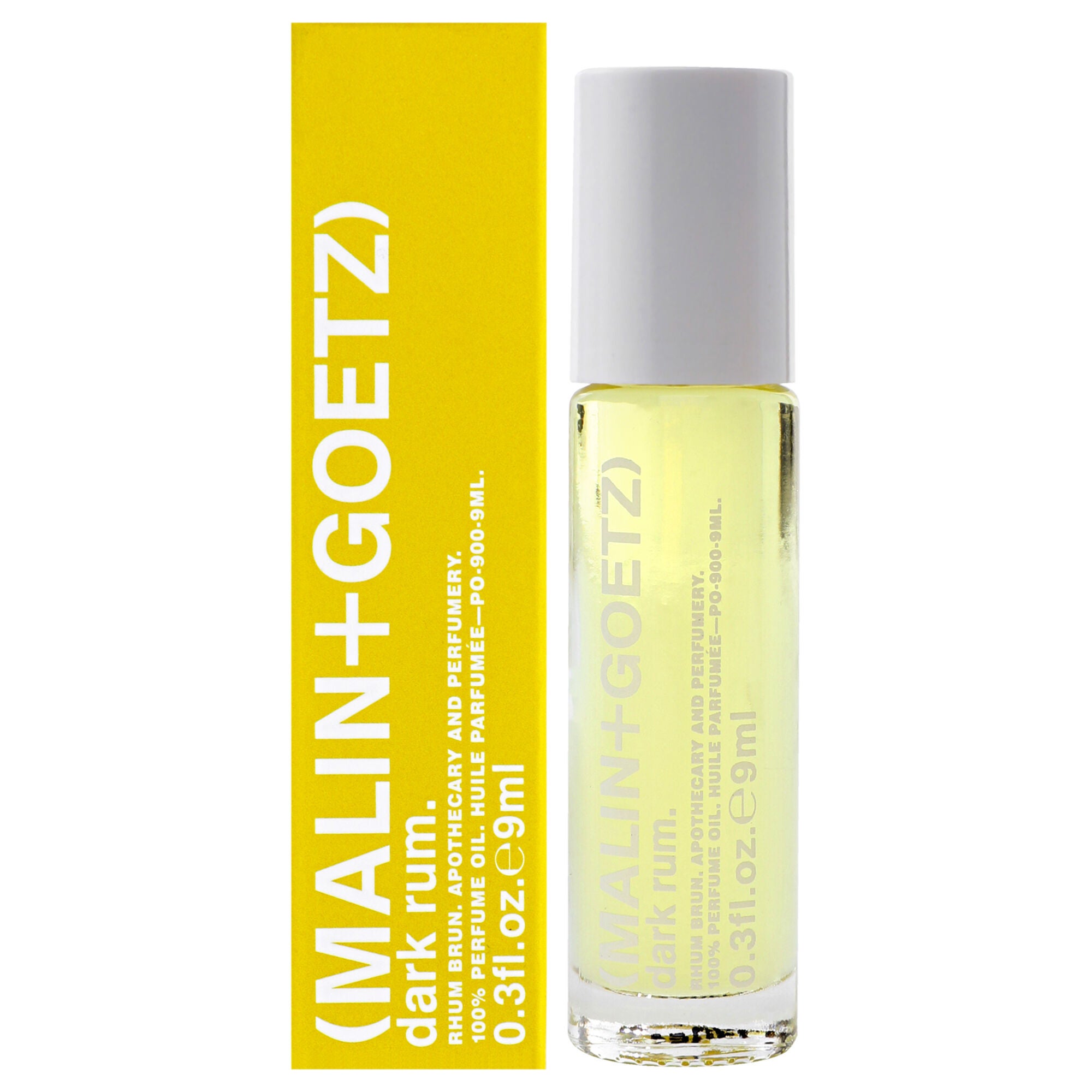 Dark Rum Perfume Oil by Malin + Goetz for Unisex - 0.3 oz Parfum Oil Rollerball (Mini), See Description, hi-res image number 0