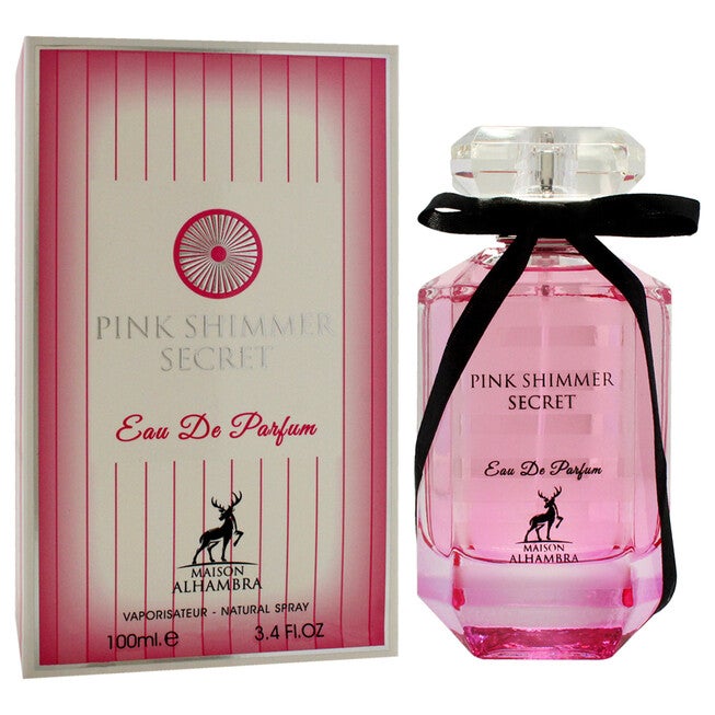Pink Shimmer Secret by Maison Alhambra for Women - 3.4 oz EDP Spray, NA, alternate image number null