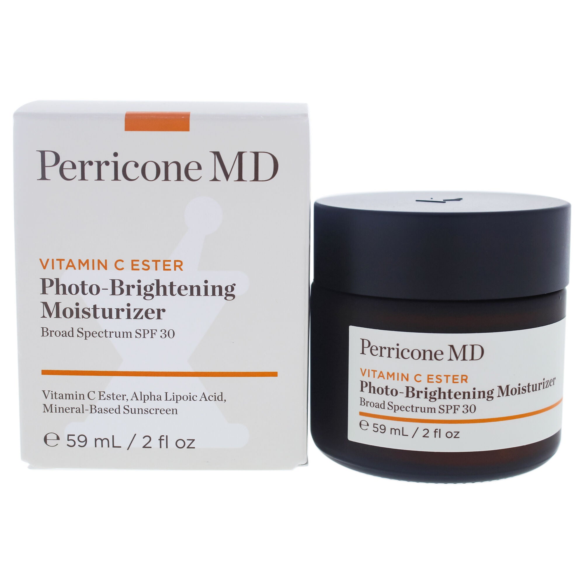 Vitamin C Ester Photo-Brightening Moisturizer SPF 30 by Perricone MD for Unisex - 2 oz Moisturizer, See Description, hi-res image number 0
