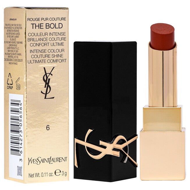 Rouge Pur Couture The Bold Lipstick - 6 Reignited Amber by Yves Saint Laurent for Women - 0.11 oz Lipstick, NA, alternate image number null