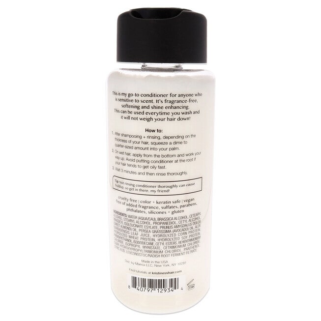 Fragrance Free Shine Enhancing Conditioner by Kristin Ess for Unisex - 10 oz Conditioner, See Description, alternate image number 2