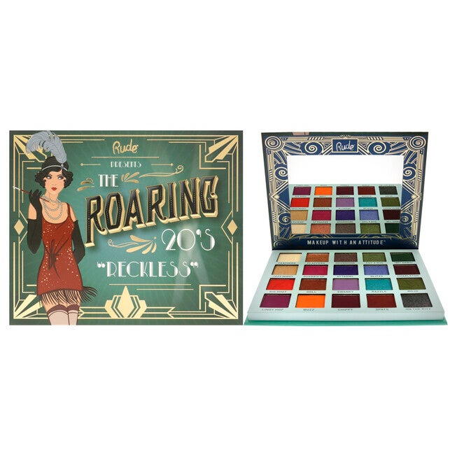 The Roaring 20s Eyeshadow Palette - Reckless by Rude Cosmetics for Women - 1.06 oz Eye Shadow, NA, hi-res image number null