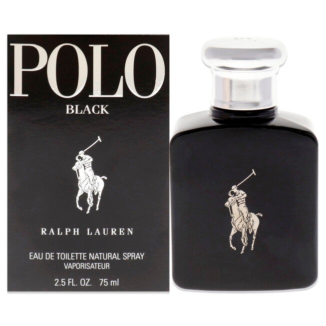 Polo Black by Ralph Lauren for Men - 2.5 oz EDT Spray, See Description, hi-res image number 0