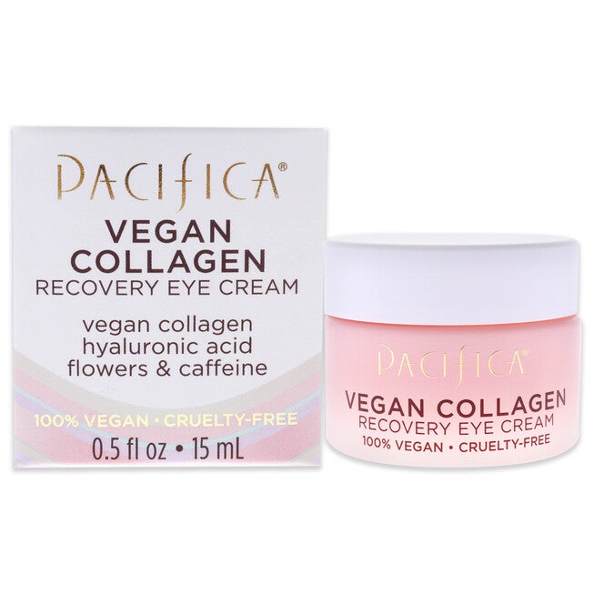 Vegan Collagen Recovery Eye Cream by Pacifica for Women - 0.5 oz Cream, NA, hi-res image number null