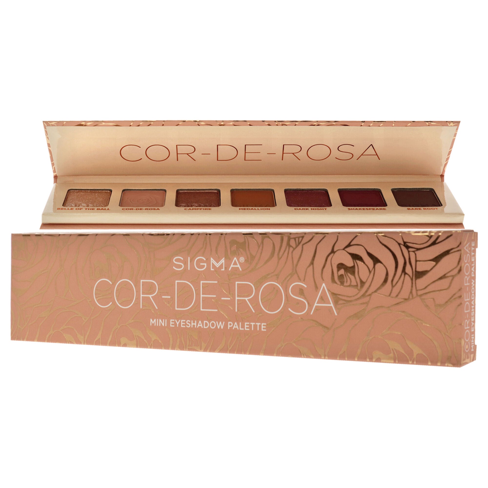 Mini Eyeshadow Palette - Cor-De-Rosa by SIGMA for Women - 0.27 oz Eye Shadow, , alternate image number 4