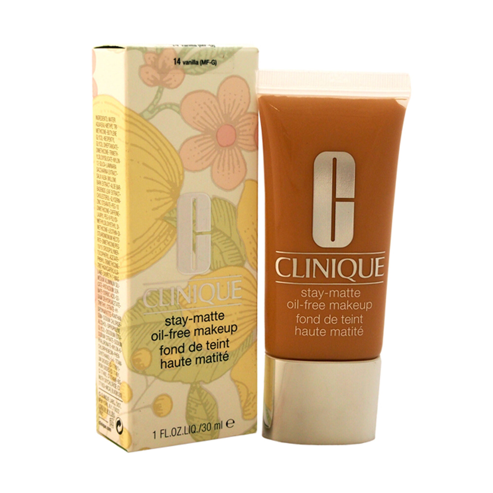 Stay-Matte Oil-Free Makeup - 14 Vanilla (MF-G) - Dry Combination To Oily by Clinique for Women - 1 oz Makeup, , alternate image number 5
