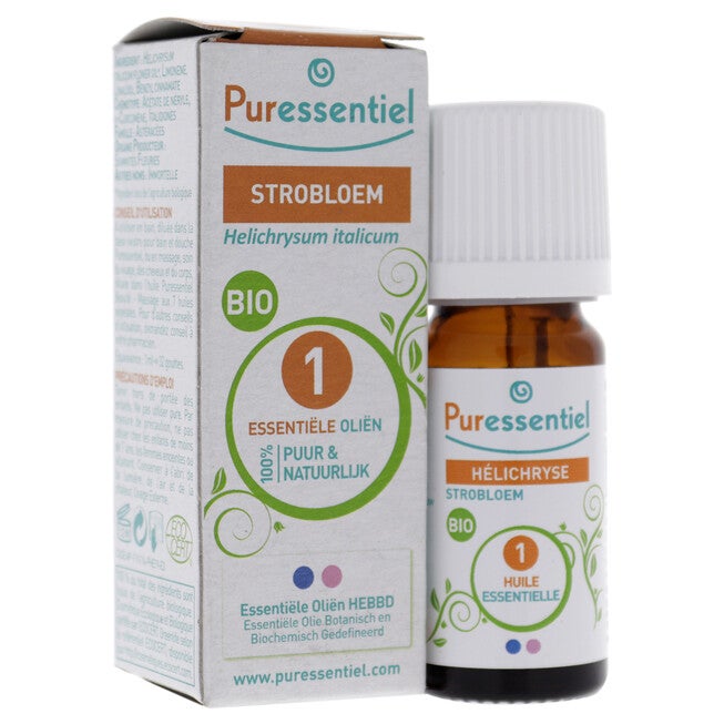 Organic Essential Oil - Helychrysum (Everlasting) by Puressentiel for Unisex - 0.17 oz Oil, NA, alternate image number null