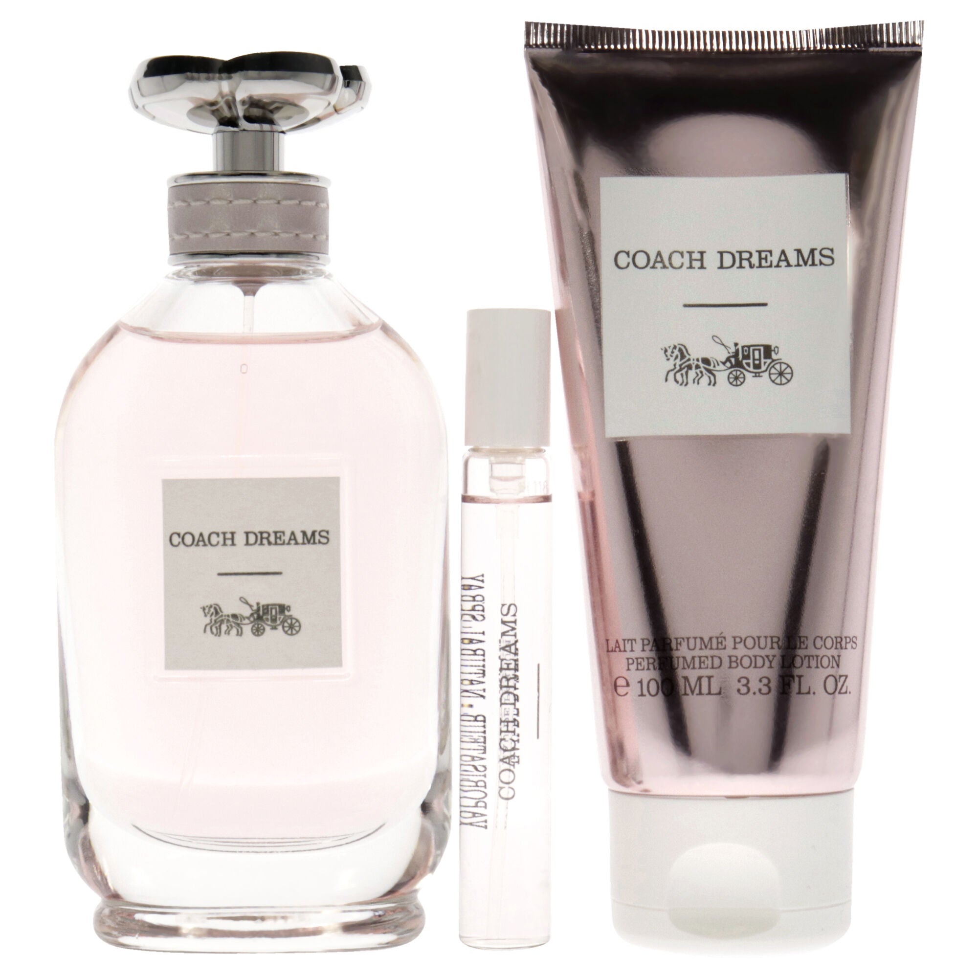 Coach Dreams by Coach for Women - 3 Pc Gift Set 3oz EDP Spray, 0.25 EDP Travel Spray, 3.3oz Perfumed Body Lotion, See Description, alternate image number 3