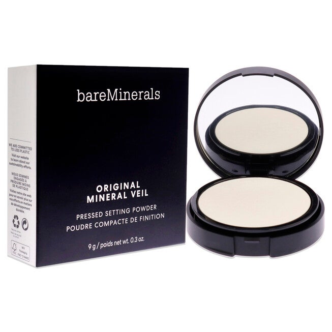 Original Mineral Veil Pressed Setting Powder - Translucent by bareMinerals for Women - 0.3 oz Powder, NA, alternate image number null