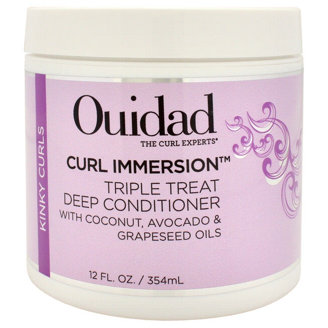 Curl Immersion Triple Treat Deep Conditioner by Ouidad for Unisex - 12 oz Conditioner, NA, hi-res image number null
