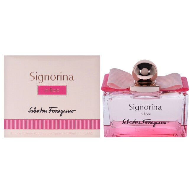 Signorina In Fiore by Salvatore Ferragamo for Women - 3.4 oz EDT Spray, NA, hi-res image number null
