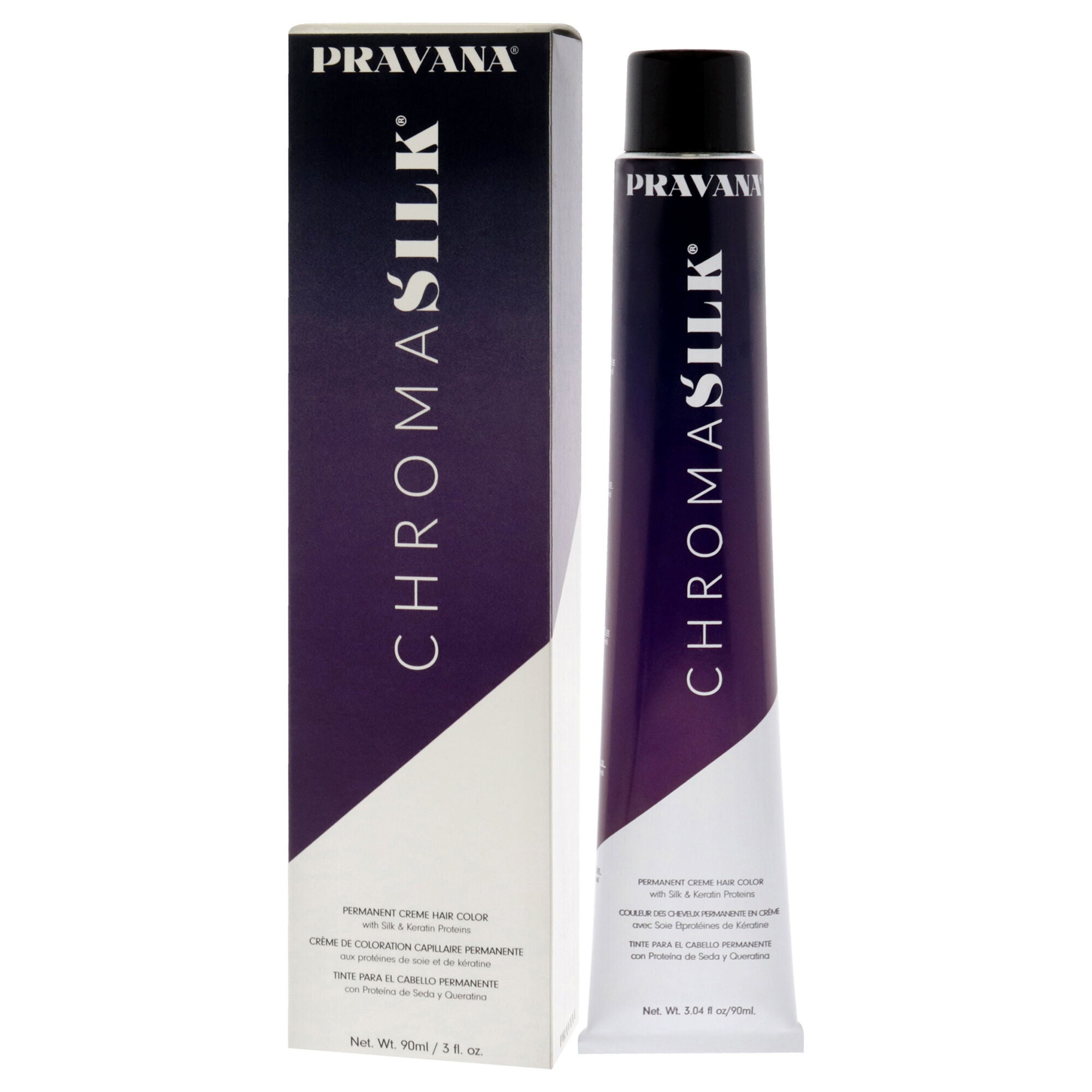 ChromaSilk Creme Hair Color - 10.13 Extra Light Ash Golden Blonde by Pravana for Unisex - 3 oz Hair Color, , alternate image number 8