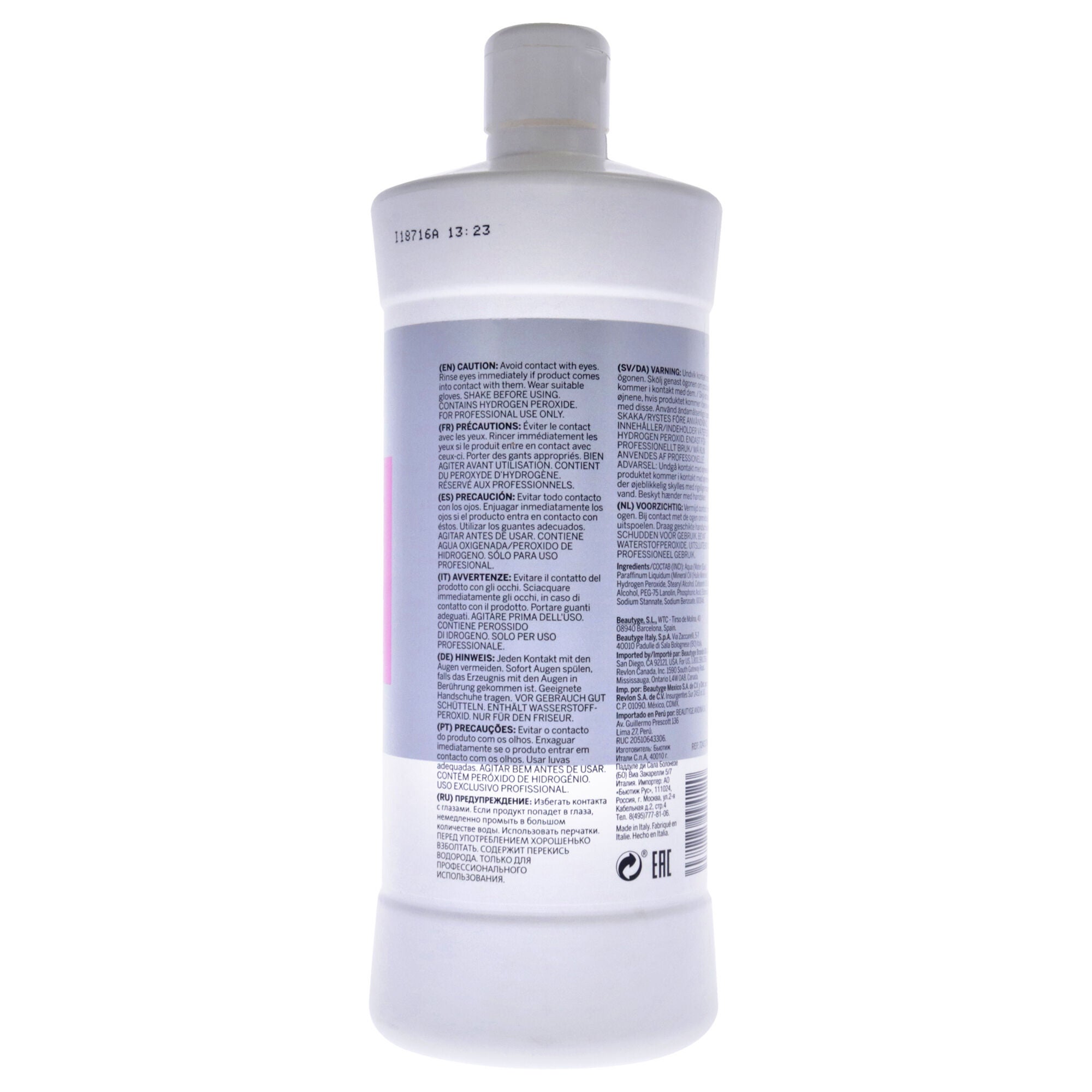 Revlonissimo Color Sublime Cream Oil Developer 15 Vol by Revlon for Unisex - 30.4 oz Lightener, See Description, alternate image number 2