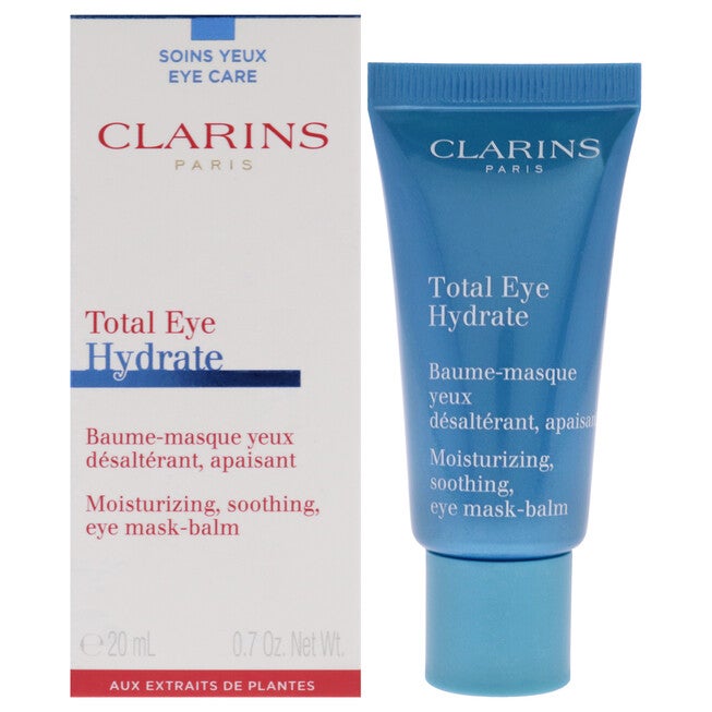 Total Eye Hydrate Moisturizing Soothing Eye Mask-Balm by Clarins for Women - 0.7 oz Balm, NA, hi-res image number null