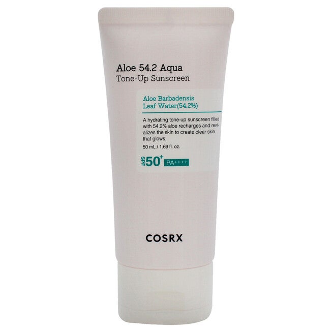 Aloe 54.2 Aqua Tone-Up Sunscreen SPF 50 Plus by Cosrx for Unisex - 1.69 oz Sunscreen, See Description, alternate image number null